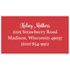 Red Door Luggage Tags Image 2 of 3